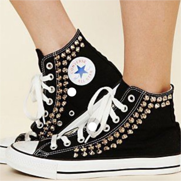 Converse | | Customized Spiked Converse Chuck Studded | Poshmark